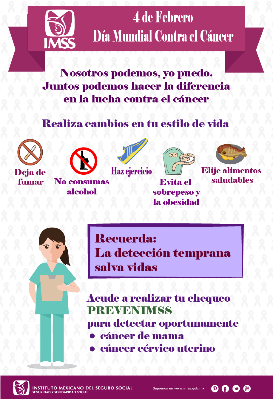 Día mundial contra el cáncer